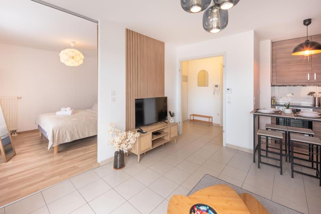 L'Excellence-8Min Aeroport-Terrasse-Parking Prive Lejlighed Lingolsheim Eksteriør billede